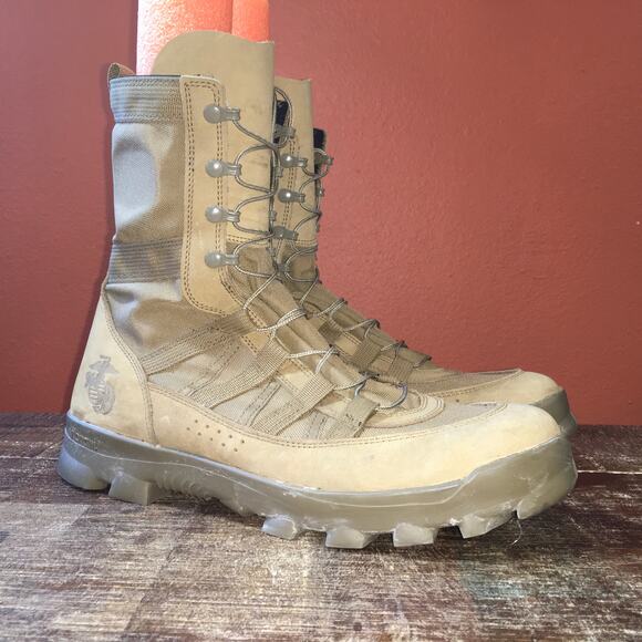 Danner USMC EGA Tropical Boot 8" Coyote Hot Mens 15 Combat Marine Assault 15121 - Picture 1 of 11